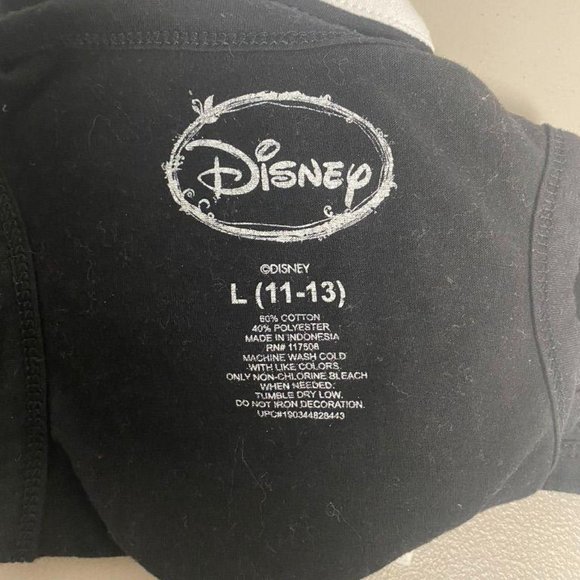 Disney Black & White Mickey Tank Top-Youth Large - Picture 4 of 4